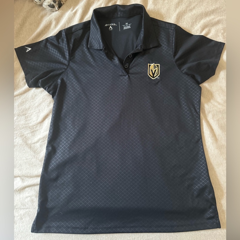 Vegas golden knights collard shirt